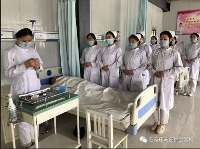 石家庄天使护士学校护理真人实操操作--天使最强