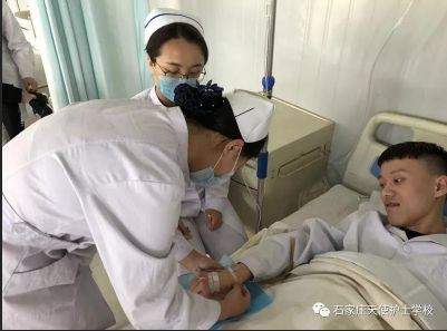石家庄天使护士学校护理真人实操操作--天使最强