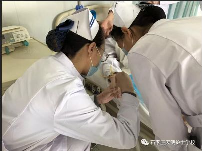 石家庄天使护士学校护理真人实操操作--天使最强