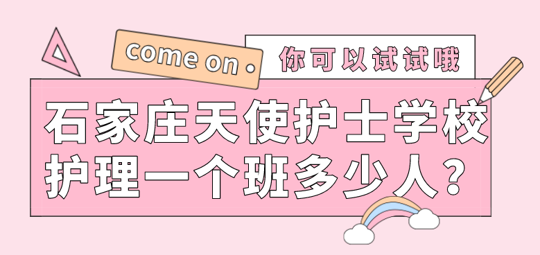 石家庄天使护士学校护理一个班多少人？
