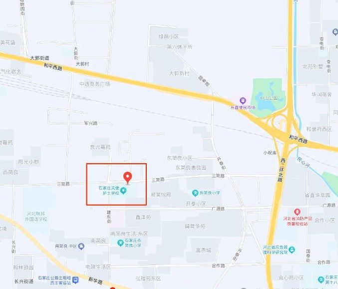 石家庄天使护士学校位置在哪?