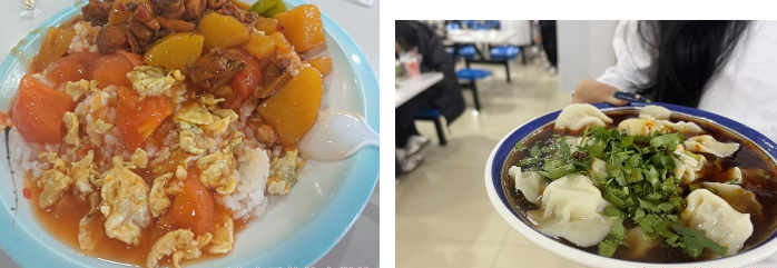 听说石家庄天使护士学校的饭菜经济实惠是这样的吗？